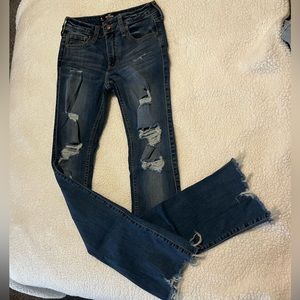 HOLLISTER MID RISE BOOT JEANS